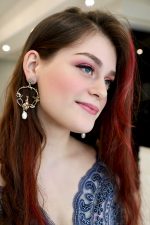 Серьги с птицами. Серёжки с имитацией жемчуга от бренда Empire