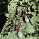 Серьги с птицами. Серёжки с имитацией жемчуга от бренда Empire — изображение 3