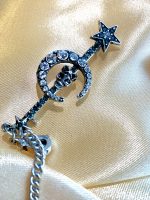 Масонская брошь с сакральными символами всевидящее око, череп, звезда и Месяц — изображение 6