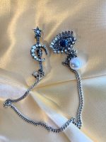 Масонская брошь с сакральными символами всевидящее око, череп, звезда и Месяц — изображение 8