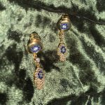 Сережки-гвоздики с подвесками рука Фатимы Хамса Серьги с сакральным символом «Рука Фатимы» — изображение 3