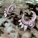 Эльфийские серьги в форме Луны. Серёжки эльфа. Красивые оригинальные серьги. Необычные серёжки — изображение 10