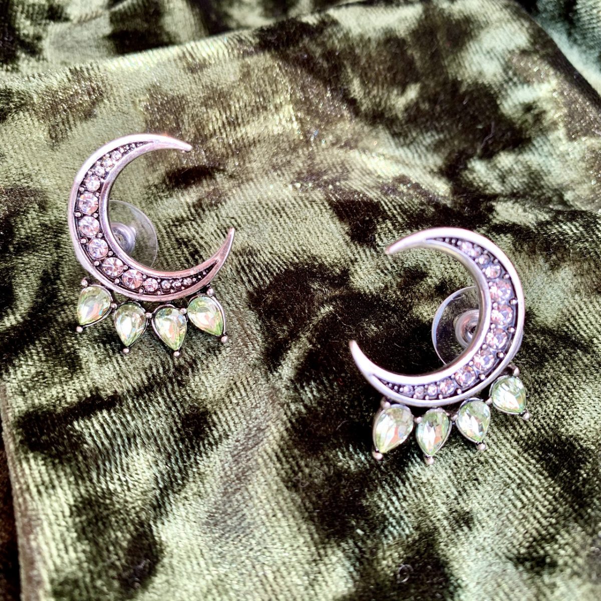 Эльфийские серьги в форме Луны. Серёжки эльфа. Красивые оригинальные серьги. Необычные серёжки — изображение 9