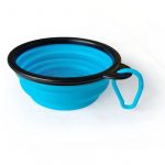 Миска складная с карабином для собак и кошек , 2 секции. — изображение 3