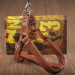 Упряжка, шлейка для собак из натуральной кожи. Плотная тесьма внутри — изображение 2