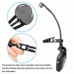 Микрофон для саксофона, инструментальный радио  микрофон Kimafun KM-U308B(A). Радиосистема — изображение 5