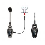 Микрофон для саксофона, инструментальный радио  микрофон Kimafun KM-U307. + мониторы в уши