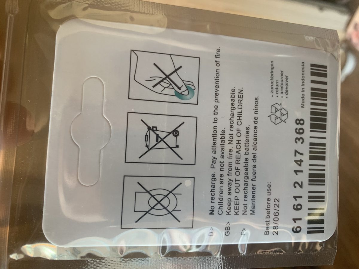 Оригинальная батарейка в пульт BMW 2450,2032 . 61612147368 — изображение 7