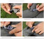 Автомобильный матрас самонадувной  чорний , боковыми подкладками. Матрас для отдыха и путешествий. — изображение 7