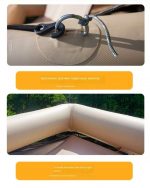 Надувная палатка  для кемпинга , утолщённая, непромокаемая, складная палатка туристическая. — изображение 4