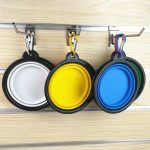 Миска складная с карабином для собак и кошек , 2 секции. — изображение 2