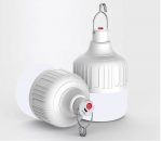 Лампа для кемпинга, Лампа на аккумуляторе, Фонарик для кемпинга, Аварийный фонарь белый, 100 Ватт — изображение 3