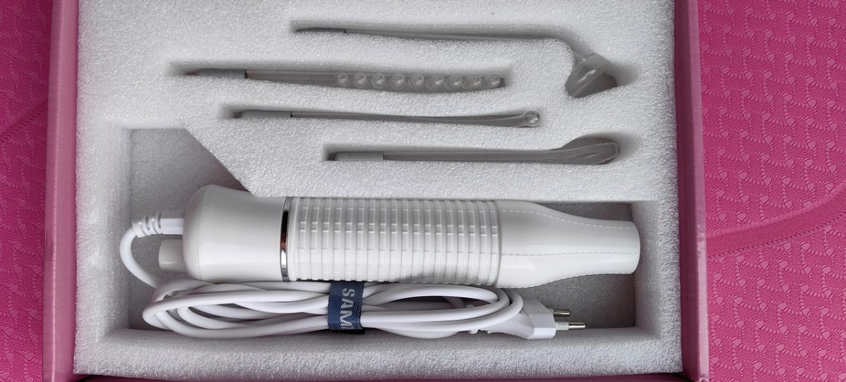 ДАРСОНВАЛЬ КОСМЕТОЛОГИЧЕСКИЙ АППАРАТ High Frequency YL-D01 ДЛЯ УХОДА ЗА КОЖЕЙ ЛИЦА И ТЕЛА, 4 НАСАДКИ — изображение 6