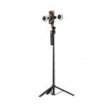 Селфи палка штатив ES-B181 с пультом 3 в 1 + подсветка + слежка за объектом + управление жестами. — изображение 3