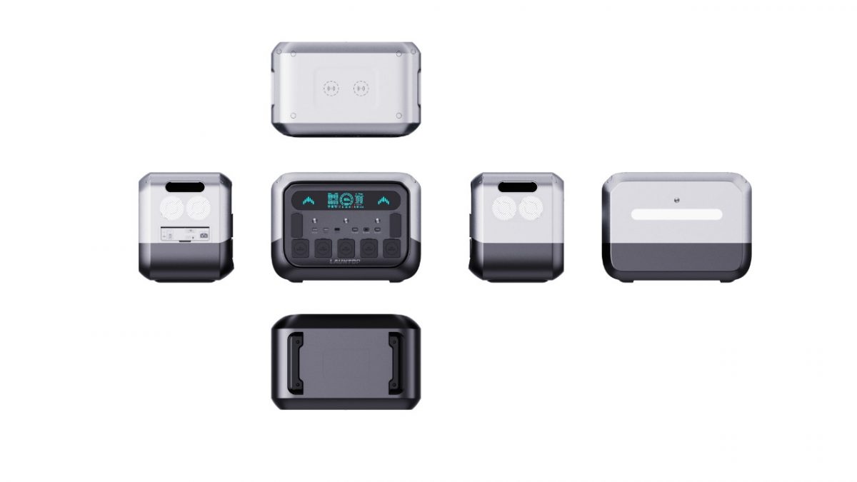 Станция резервного питания Launtop Pro 2400w , 2048 Wh. Портативная зарядная станция — изображение 4