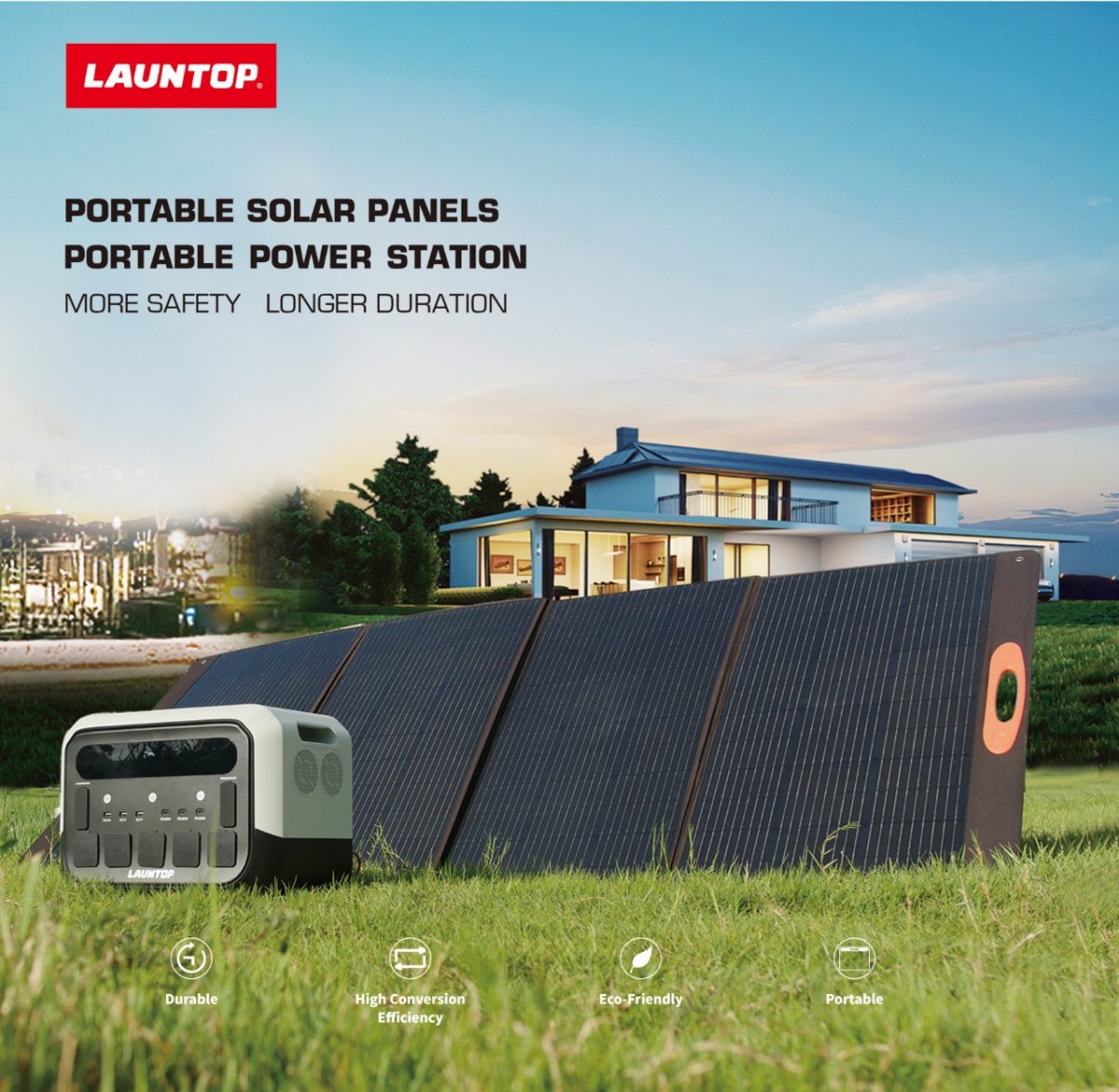 Станция резервного питания Launtop Pro 2400w , 2048 Wh. Портативная зарядная станция — изображение 8