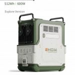 Портативная электростанция EHOM EP600 512Wh LiFePO4 EVE Battery