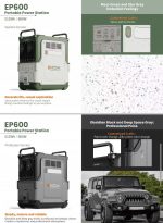 Зарядное устройство , электростанция EHOM EP600 512Wh LiFePO4 EVE Battery — изображение 2