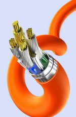 Type C кабель быстрая зарядка 100- 240W + дисплей + PD,  для всех  устройств. — изображение 8