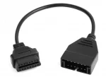 Перехідник GM12 pin - 16 pin obd 1 obd 2 для автосканерів з обд1 на обд2 (Daewoo, ZAZ, ВАЗ, Lanos, Sens)