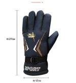 Зимние спортивные мужские перчатки , защита от воды, хорошая  защита от ветра,мороза — изображение 6