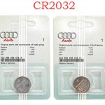 Оригинальная батарейка в дистанционный пульт Audi CR2032, 3C2 956 456 478 A