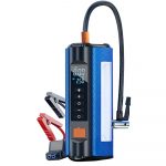 Пусковое устройство 4 в 1 Ozio MAX : бустер 12В, насос, power bank 10400mAh, фонарик, аварийный сигнал.