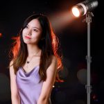 Прожектор 100 Вт светодиодный YM-80 RGB дистанционным управлением 100w 3200-6500k, пять цветов