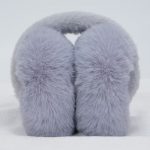 Бархатные меховые  наушники складные  / теплые наушники для девушек  / зимние наушники/ весна осень — изображение 5