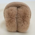 Бархатные меховые  наушники складные  / теплые наушники для девушек  / зимние наушники/ весна осень — изображение 6