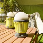 Портативная лампа убийца Комаров на солнечной панели, фонарь для кемпинга IPX6