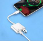 Адаптер USB-C OTG, 2-в-1 Type-C на USB 3.0 с зарядкой PD, совместим с Android, iPhone . — изображение 3