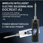 Светодиодный беспроводной портативный USB-паяльник 75 Вт — изображение 6