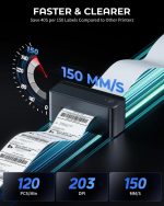 Принтер этикеток  Phomemo 241BT 1"-4x6" - термопринтер этикеток, Оригинал ,MAC,Windows,iOS ,Android. — изображение 4