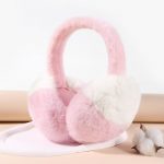 Тёплые плюшевые наушники с имитацией норки/ складные  – идеальный зимний аксессуар.TOP 2025 — изображение 2