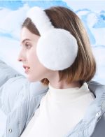 Тёплые плюшевые наушники с имитацией норки/ складные  – идеальный зимний аксессуар.TOP 2025 — изображение 5