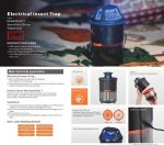 Электрическая ловушка для насекомых с мощным вентилятором SB-6511 — изображение 5