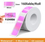 Термоэтикетки для мини-принтера 12 × 40 мм  160 этикеток Phomemo — изображение 2