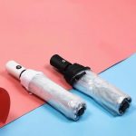 Прозрачный автоматический зонт складной | Открытие и закрытие в одно касание/ портативный — изображение 3