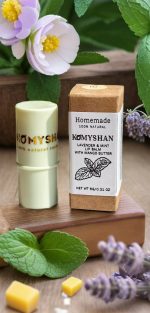 Натуральный бальзам для губ KOMYSHAN HandMade  "Лаванда + Мята + Манго" — изображение 8