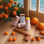 Натуральный бальзам для губ Komyshan HandMade "Облепиха + Апельсин+ корица " — изображение 3