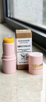 Натуральный бальзам для губ Komyshan HandMade "Облепиха + Апельсин+ корица " — изображение 4