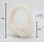 Бархатные меховые  наушники / теплые наушники для девушек  / зимние наушники — изображение 10