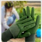 Усиленные защитные перчатки (антипрокол, водонепроницаемые, износостойкие). Рабочие перчатки