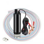 Электрический насос для перекачки топлива и жидкостей 12 В "Универсал" с морозостойким шлангом