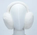 Бархатные меховые  наушники складные  / теплые наушники для девушек  / зимние наушники/ весна осень Білий — изображение 2