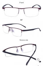 КОМПЬЮТЕРНЫЕ ОЧКИ TR-90 VisionPro Shield /антиблик, 5H защита от царапин, фильтр синего света Класичний чорний — изображение 10