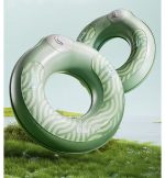 Надувной круг с  встроенным насосом и ручками AirFloat Pro 90