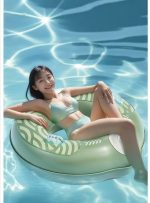 Надувной круг с  встроенным насосом и ручками AirFloat Pro 90 — изображение 4