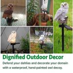 Садовая Солнечная Лампа "Сова" White — изображение 6